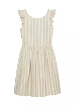 Платье-свитш от Marc O'Polo "из хлопка и льна", бежевый