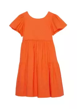 Платье-свитш от Marc O'Polo, выполненное из качественного мягкого хлопка, цвет Orange