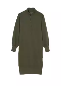 Платье-свитшот Marc O'Polo "из органического хлопка", зеленый