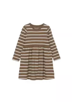 Платье-свитшот Marc O'Polo "из смеси органического хлопка", коричневый