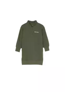 Платье-свитшот Marc O'Polo "из чистого органического хлопка", зеленый