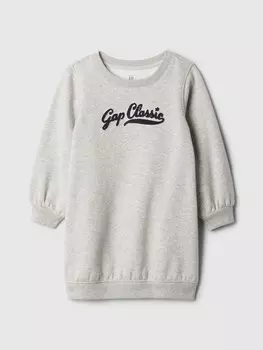 Платье-Свитшот с логотипом Gap, серый