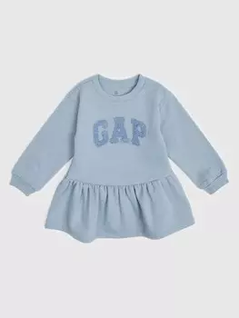 Платье-Свитшот с логотипом Gap, синий