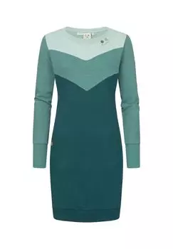 Платье-свитшот Trega Dress Organic Ragweartm, цвет Aqua