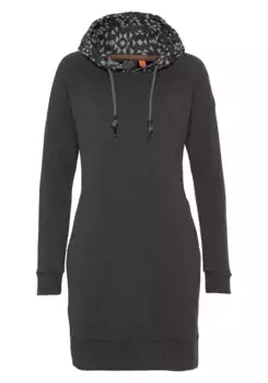 Платье-свитшот в стиле рэгвир "BESS" Ragwear, серый