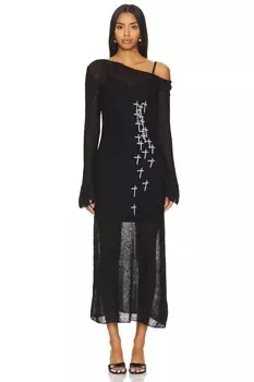 Платье свободного кроя blair Rta, черный