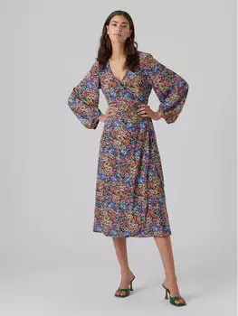 Платье свободного кроя для повседневной носки Vero Moda, мультиколор