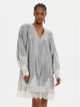 Платье свободного кроя для повседневной носки Karen By Simonsen, серый