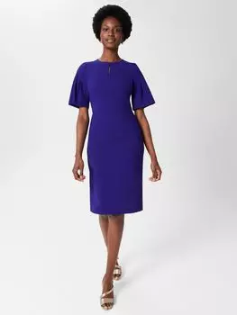 Платье свободного кроя Hobbs Izara, ультрамарин