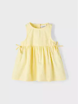 Платье свободного кроя Name It, желтый