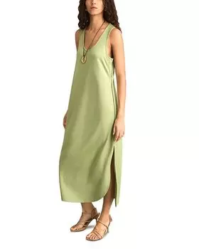 Платье свободного кроя Peyton из джерси REISS, зеленый