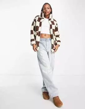 Платье свободного кроя в клетку Wednesday's Girl