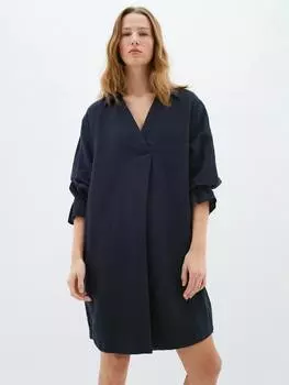 Платье свободного покроя с рукавами-колышками 3/4 InWear, цвет Marine Blue