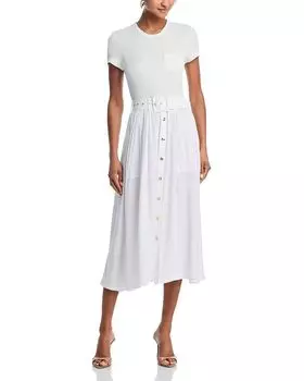 Платье Sylvie Ramy Brook, слоновая кость/кремовый