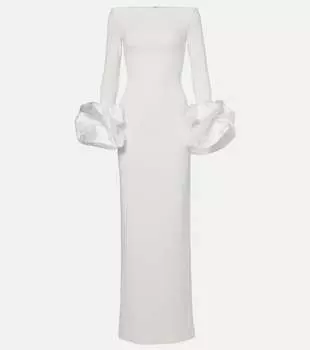 Платье Talia с открытыми плечами Solace London, кремовый