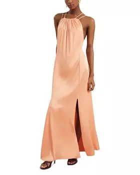 Платье Tallie из сатина REISS, оранжевый