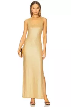 Платье танк X revolve от Luli Fama, gold