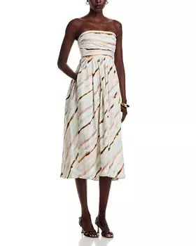 Платье Tara A.L.C., зеленый