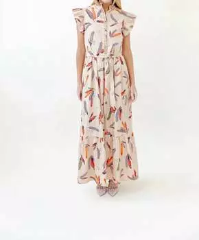 Платье Taylor в цвете Buff Plume SHERIDAN FRENCH
