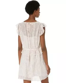 Платье Ted Baker Evelyna Printed Texture GGT Mini Dress, слоновая кость