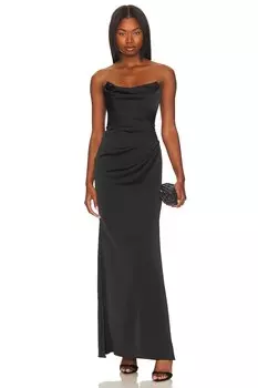 Платье тейлор Katie May, черный