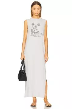 Платье "Телепатический Малхолланд" Spiritual Gangster, hazy grey