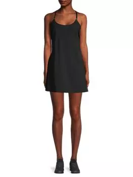 Платье Теннисное Calvin Klein Performance со спиной, черный