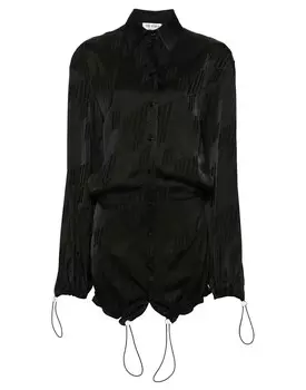 Платье The Attico, черный