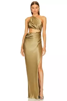 Платье The Sei One Shoulder Cut Out Gown, цвет Sage