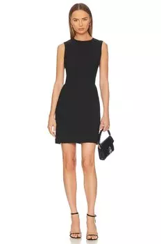 Платье Theory Fitted, черный
