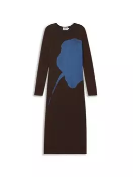Платье Thinking MU Helen, коричневый