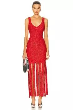 Платье Тира Simonmiller, красный оранжевый