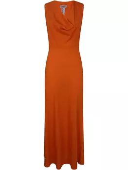 Платье тканое TWINSET, оранжевый