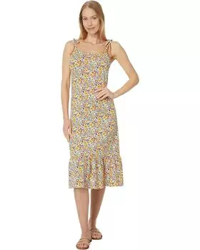 Платье Toad&Co Dandelion Midi Sleeveless, цвет Barley Multi Floral Print