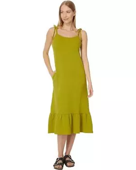 Платье Toad&Co Dandelion Midi Sleeveless, цвет Lime Texture