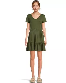 Платье Toad&Co Marley Tiered Short, цвет Epidote