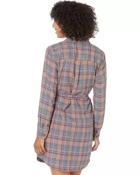 Платье Toad&Co Re-Form Flannel Shirtdress, цвет Fawn