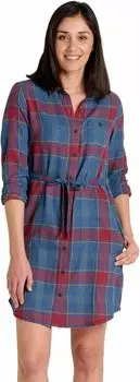Платье Toad&Co Re-Form Flannel Shirtdress, цвет Garnet