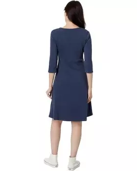 Платье Toad&Co Rosalinda Cable Rib Long Sleeve Dress, цвет True Navy
