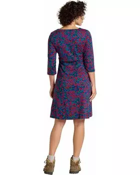 Платье Toad&Co Rosalinda Dress, цвет True Navy Florist Print