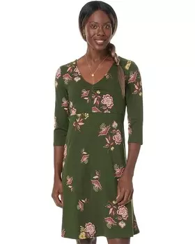 Платье Toad&Co Rosalinda Dress, цвет Epidote LG Scale Print