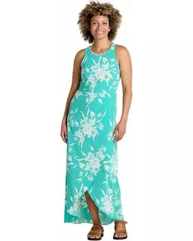 Платье Toad&Co Sunkissed Maxi Dress, цвет Salt Leaf Texture Print