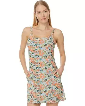 Платье Toad&Co Sunkissed Sleeveless Skort, цвет Papaya Geranium Print