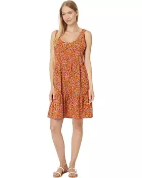 Платье Toad&Co Sunkissed Sunsana Sleeveless, цвет Taffy Micro Floral Print