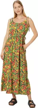 Платье Toad&Co Sunkissed Tiered Sleeveless Dress, цвет Midnight Fruit Print