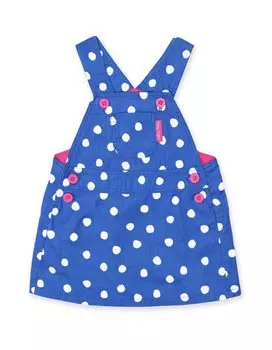 Платье Toby Tiger Cord Latz mit Punkten, синий