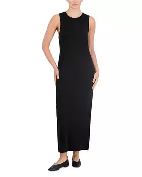 Платье точечной вязки Point, черный