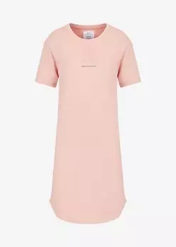 Платье-толстовка Armani Exchange, розовый