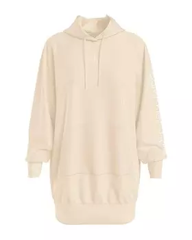 Платье-толстовка Calvin Klein Jeans, белый