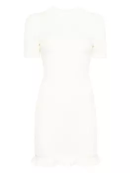 Платье TOM FORD с короткими рукавами, нейтральный